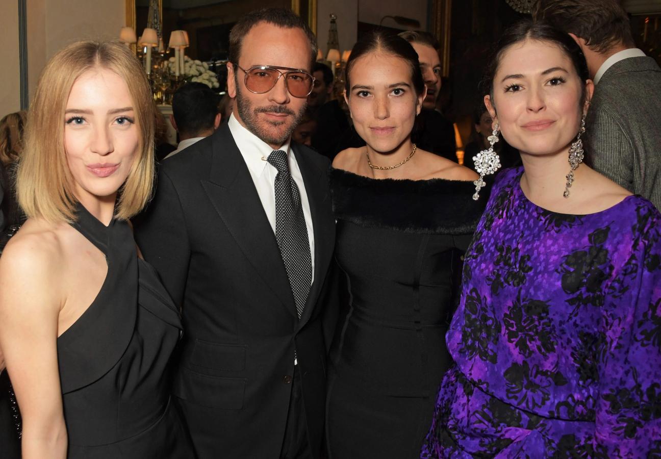 Sarah Mikaela, Tom Ford, Natalia Salmon and Lily Worcester