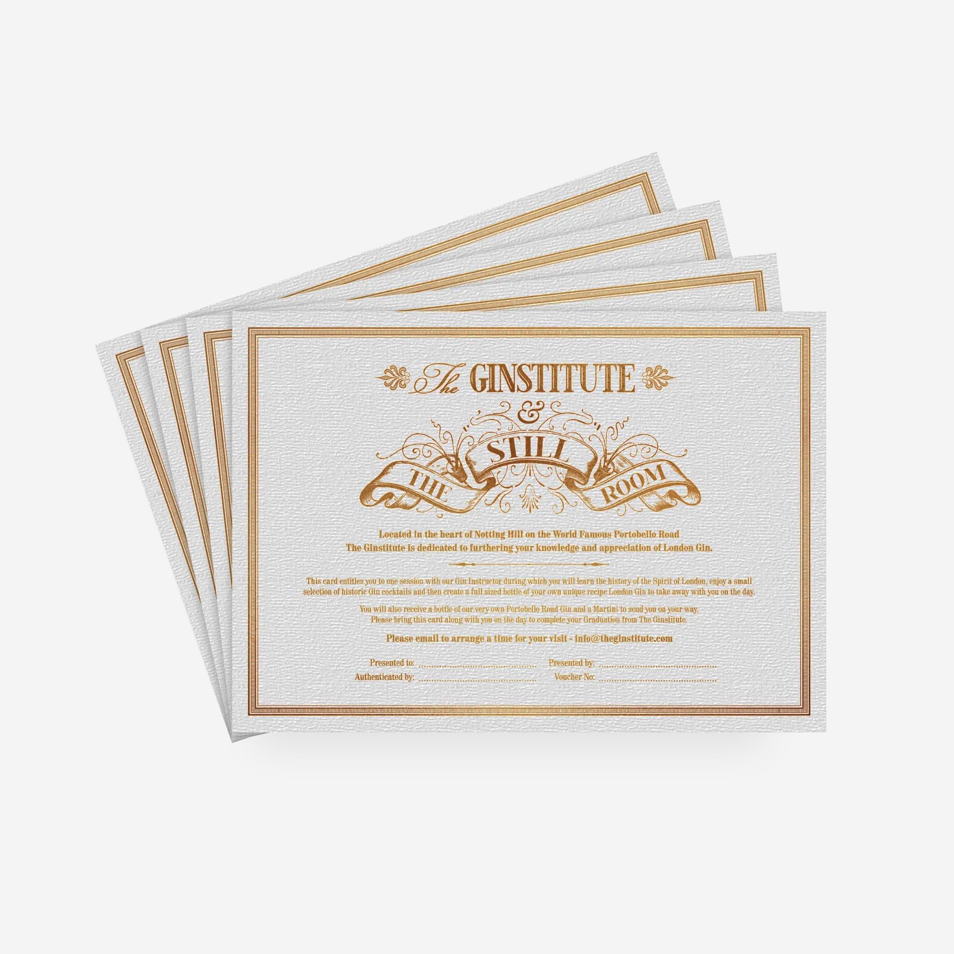 Portobello Road ‘The Ginstitute’ Voucher