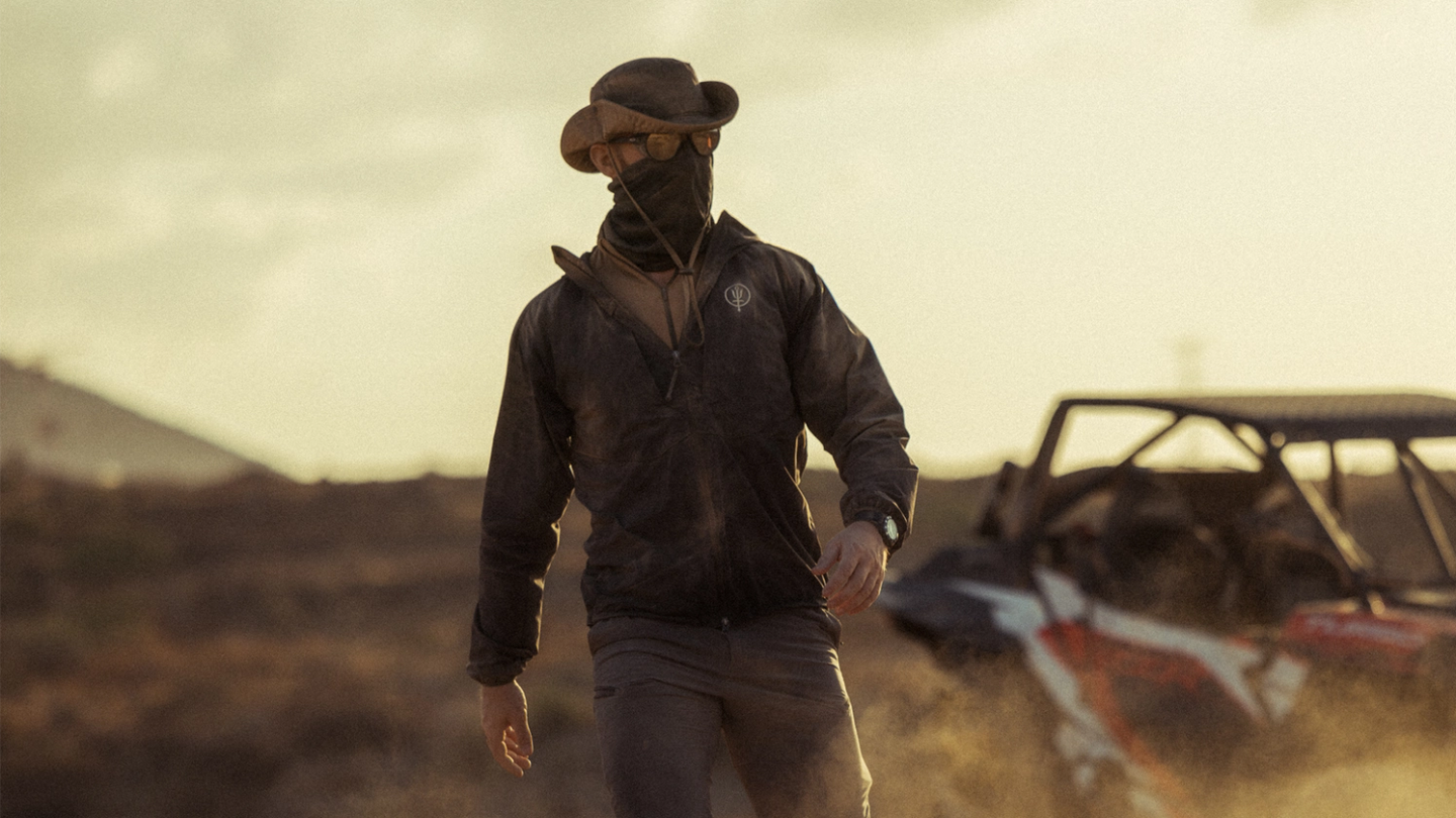 Made for arid conditions, ThruDark’s ‘Oryon’ range will kit you out for hot-weather adventures