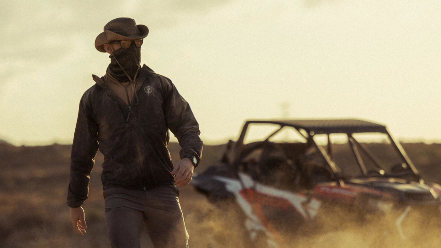 Made for arid conditions, ThruDark’s ‘Oryon’ range will kit you out for hot-weather adventures