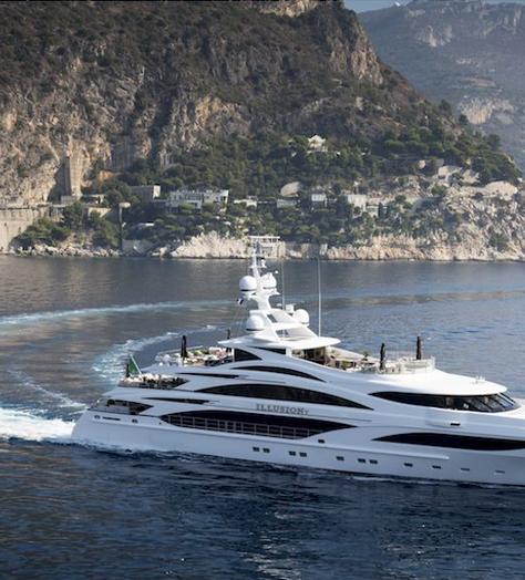 Introducing: Illusion V, the incredible 58m yacht you can charter now