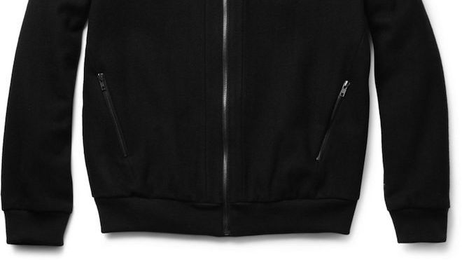 LOT78 Wool-Blend Bomber Jacket