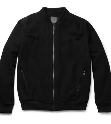 LOT78 Wool-Blend Bomber Jacket