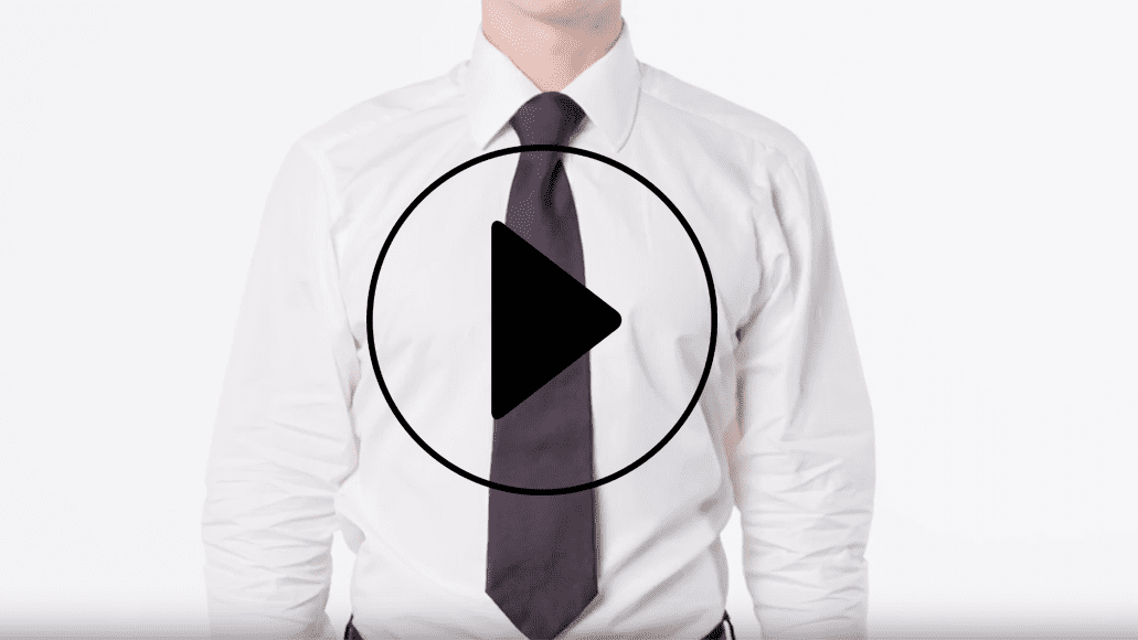 Video: How to tie a half-Windsor knot