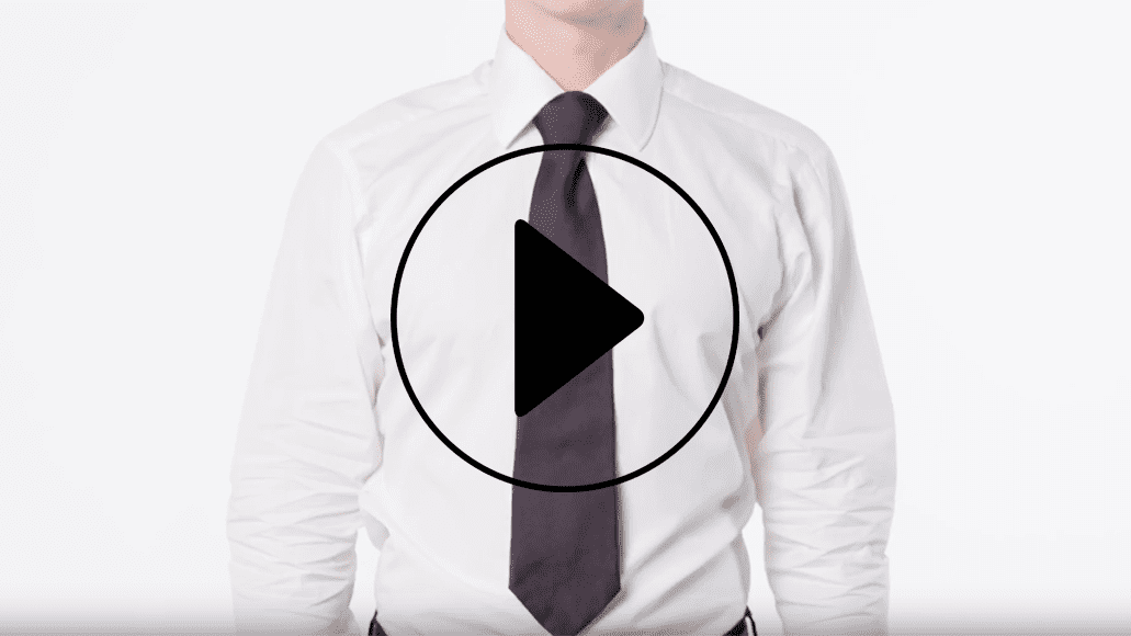Video: How to tie a half-Windsor knot