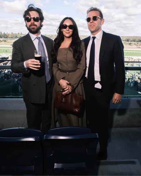 Joe Bullmore, Rachel Bullmore and Harry Jarman