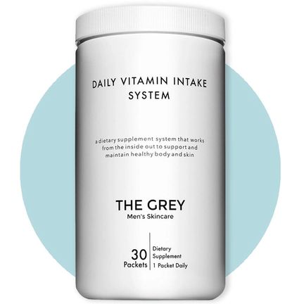 The Grey Men’s Skincare Daily Vitamin Intake System