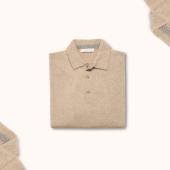 Luca Faloni Pure Cashmere Polo Sweater