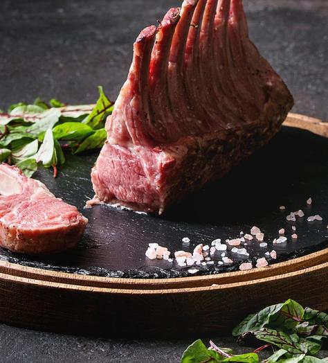 The most simple (and perfect) way to cook a rack of lamb