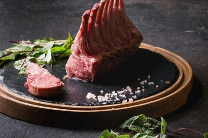 The most simple (and perfect) way to cook a rack of lamb