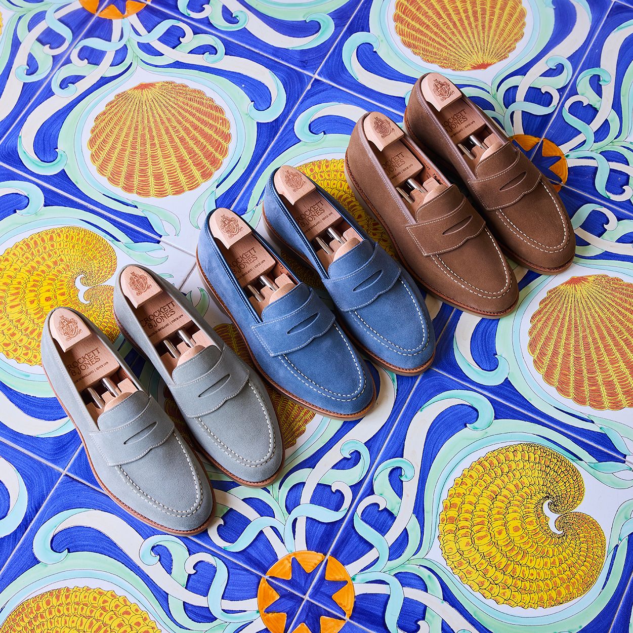 For its new summer collection, Crockett & Jones goes coastal | The