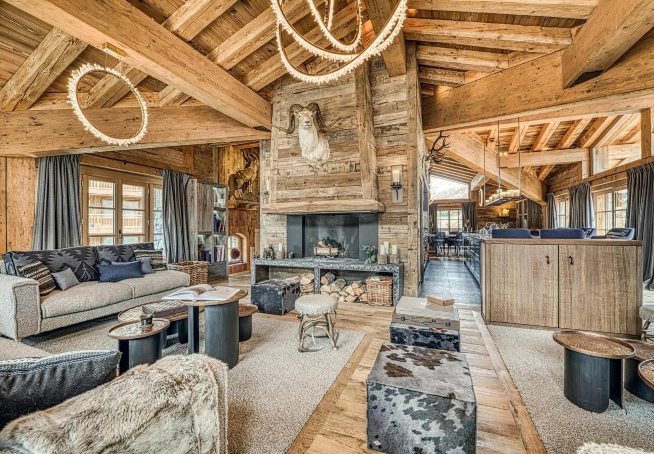 Living room at Chalet Markhor