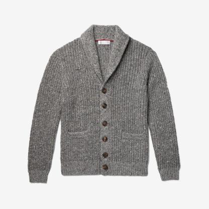 Brunello Cucinelli Cashmere-Blend Cardigan