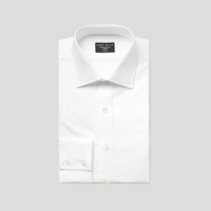 Emma Willis White Slim-Fit Shirt