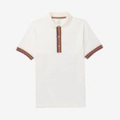 Paul Smith Stripe-Tipped Cotton-Pique Polo