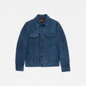 Suede Leather Trucker Jacket