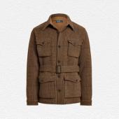 Ralph Lauren Plaid Wool Jumper Jacket