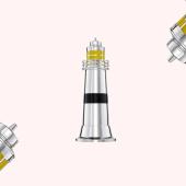 Asprey Lighthouse Cocktail Shaker