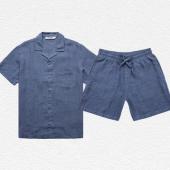 Linen Shirt Set