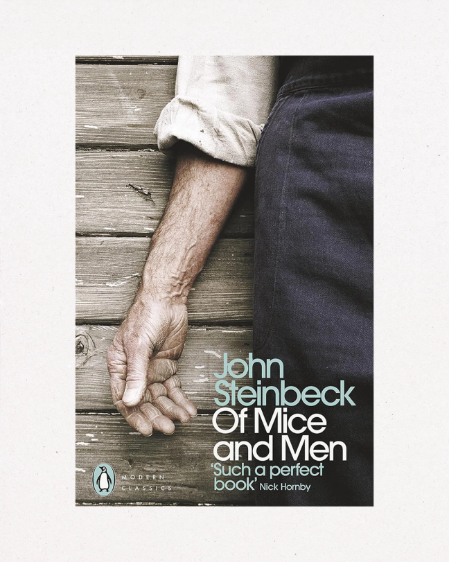 Of Mice and Men by John Steinbeck Book Cover