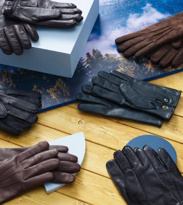 A pair of good leather gloves will come in handy this winter