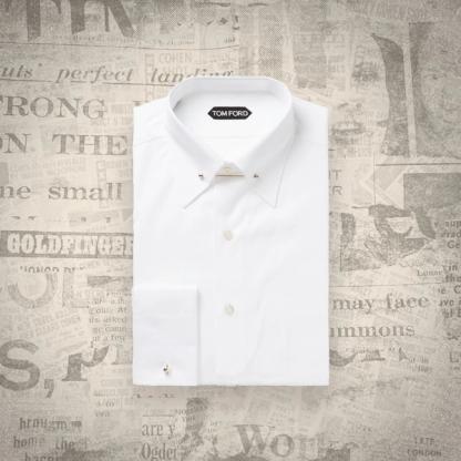 Tom Ford Pinned-Collar Shirt