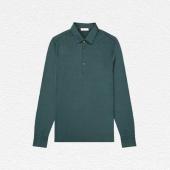 Silk-Cotton Polo Shirt