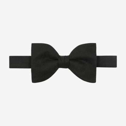 Oliver Brown Silk Barathea Bow Tie