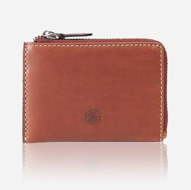 Zipped Card and Cash Pouch