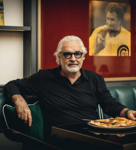 “When I go to a restaurant, I want to feel like I’m coming home…” — Flavio Briatore’s guide to pizza