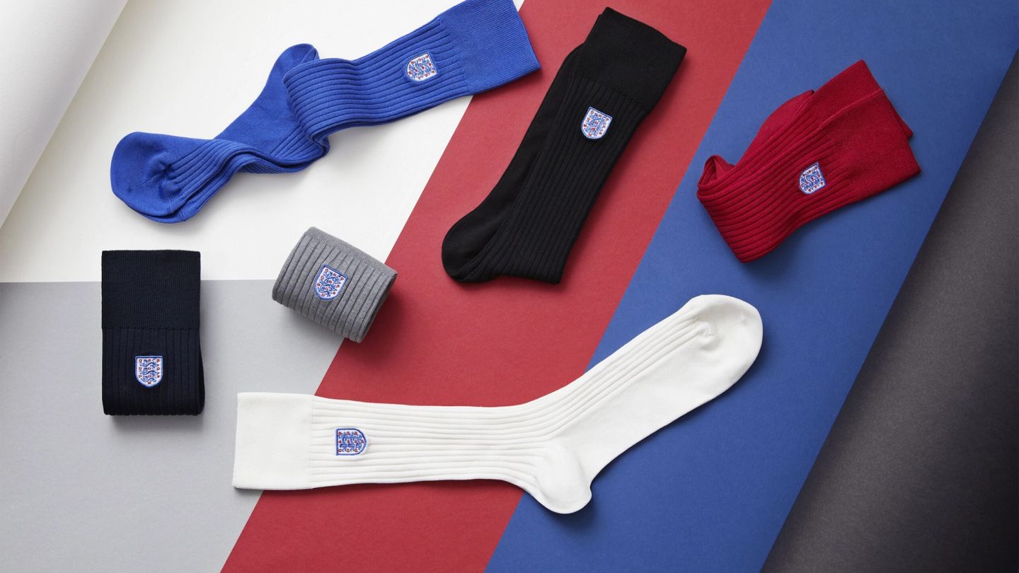 This World Cup, pull up a pair of London Sock Company’s new Three Lions-inspired creations