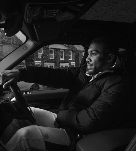 anthony joshua range rover finchley boxing club