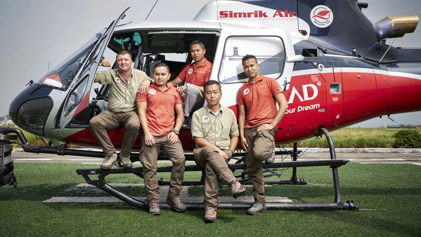 On top of the world with Mount Everest’s rescue pilots