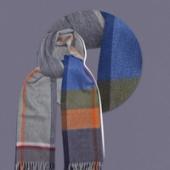 Aaron Tartan Scarf by Begg & Co.