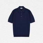 Oakman Knitted Polo Shirt