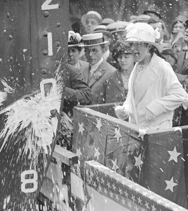 Why we smash champagne against ships, and the best bottles with which to do it