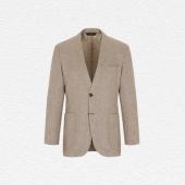 Beige Cashmere Jersey Jardigan