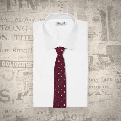 Drake’s Silk-Jacquard Tie