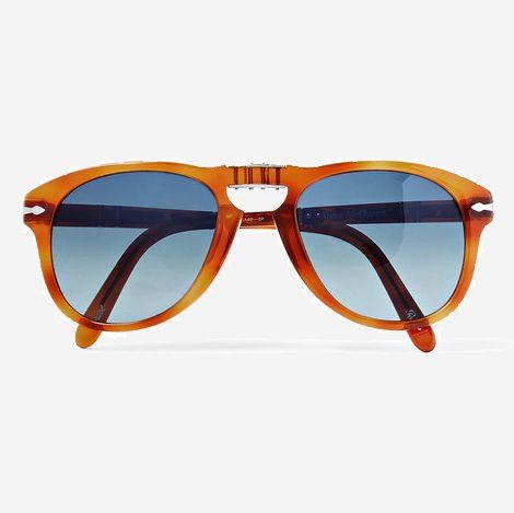 Persol Folding D-Frame Polarised Sunglasses