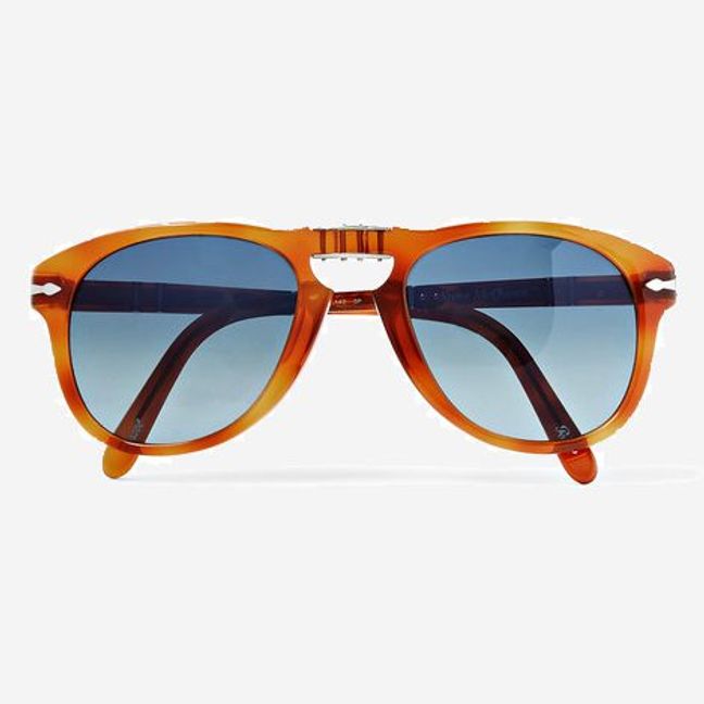 Persol Folding D-Frame Polarised Sunglasses