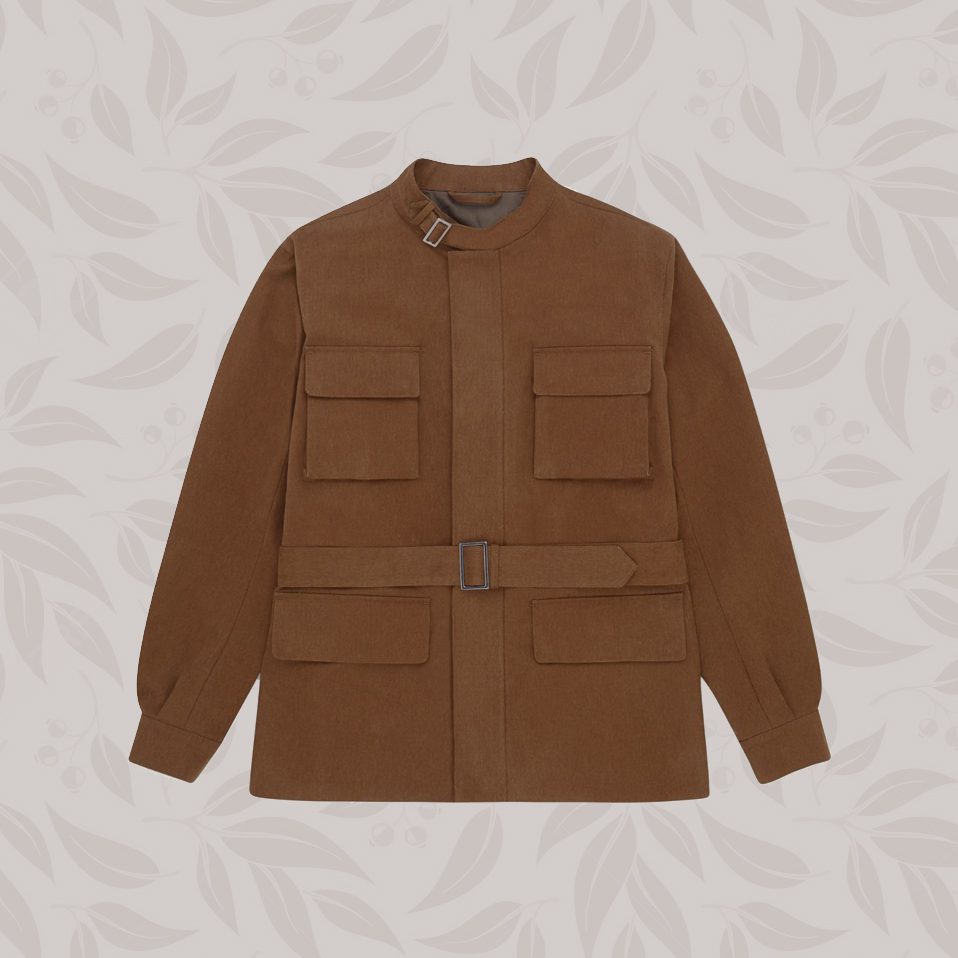 Men’s Belted Safari Jacket