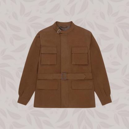 Men’s Belted Safari Jacket