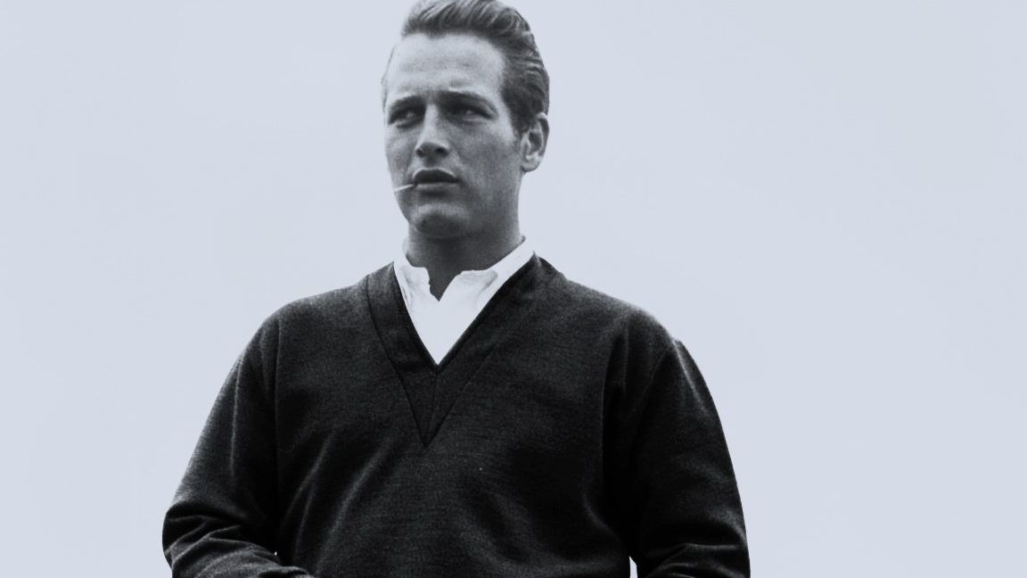 Every modern man should own a navy v-neck jumper