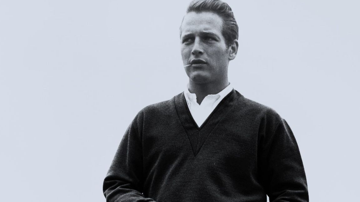 Every modern man should own a navy v-neck jumper