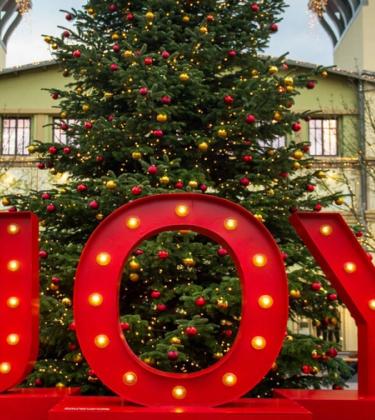Fill yourself with Christmas cheer — and festive food — at Wertheim Village