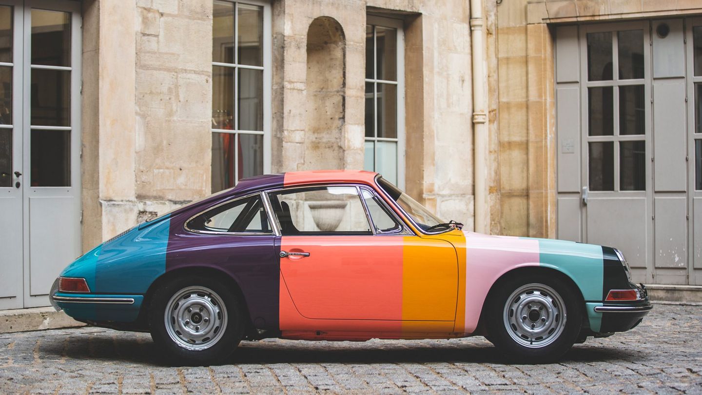 This Paul Smith Porsche will show its true colours at Goodwood this weekend