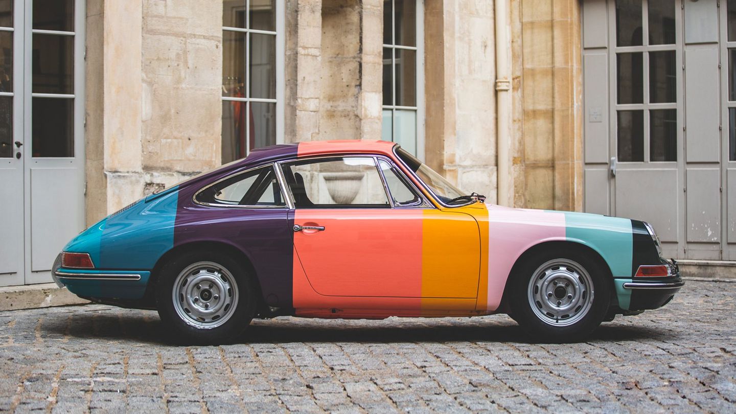 This Paul Smith Porsche will show its true colours at Goodwood this weekend