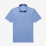 Niccolò P., Côte d’Azur Blue Egyptian Cotton Polo Shirt