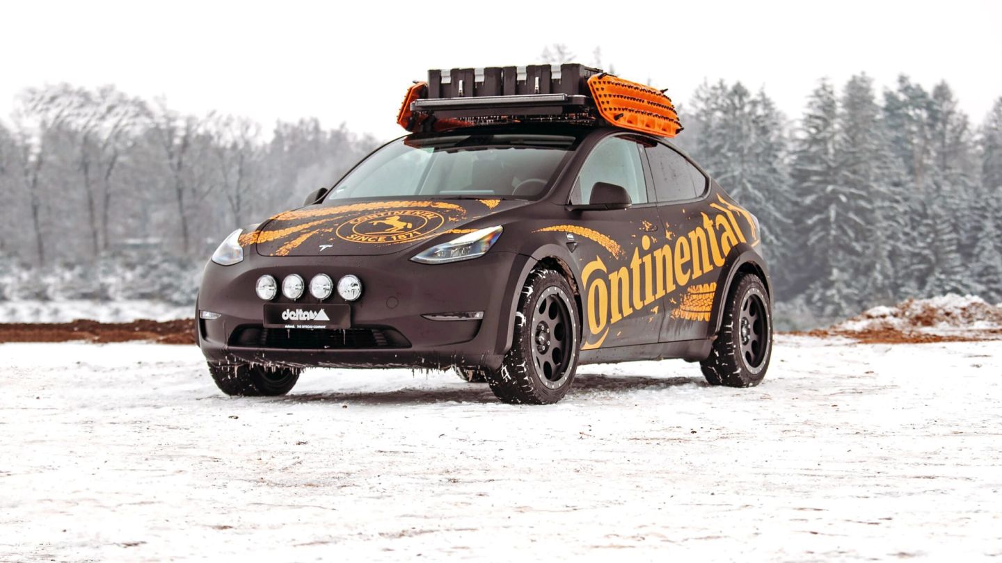 Introducing the bulked-up, snow-beating Tesla Model Y ‘Offroad’