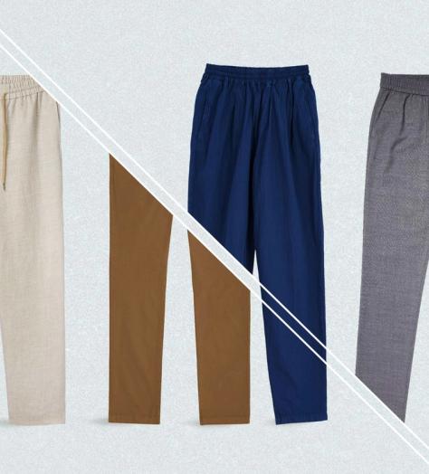 These lightweight summer trousers are perfect for a heatwave